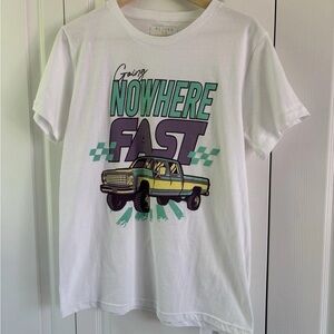 “Going Nowhere Fast” Truck Graphic T-Shirt - Size medium